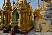 Yangon Myanmar. Shwedagon Pagoda (the Golden Stupa).  